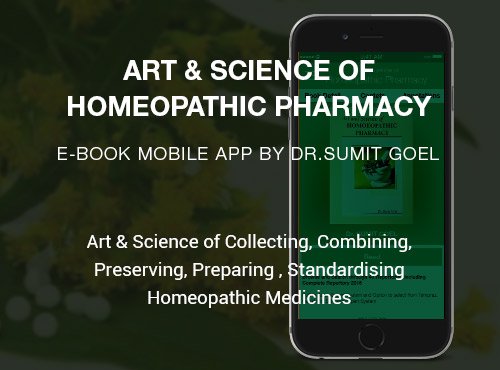  Art & Science of Homeopathic Pharmacy